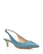 Sam Edelman Women's Ludlow Silk Slingback Pumps