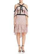 Adelyn Rae Tracy Cold-shoulder Lace Dress