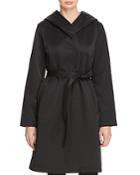 Eileen Fisher Hooded Belted Coat