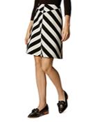 Karen Millen Block Stripe Skirt