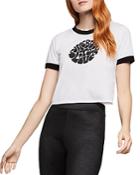 Bcbgeneration Somebody To Love Cropped Tee