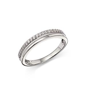 Bloomingdale's Diamond Band In 14k White Gold, 0.10 Ct. T.w. - 100% Exclusive
