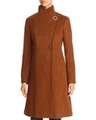 Calvin Klein Asymmetric Wool-blend Coat