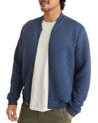 Marine Layer Corbet Quilted Bomber Jacket