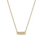 Zoe Chicco 14k Yellow Gold Diamond Curb Link Pendant Necklace, 16-18