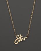 Lana Jewelry Mini Star Signature Necklace, 16
