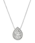Bloomingdale's Diamond Teardrop Pendant Necklace In 14k White Gold, 0.75 Ct. T.w. - 100% Exclusive