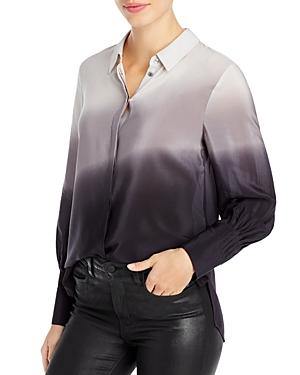 Kobi Halperin Lynn Ombre Button-down Blouse