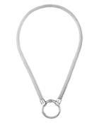 Tous Sterling Silver Hold Mesh Choker Necklace, 16.5