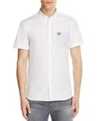 Fred Perry Oxford Stripe Slim Fit Button Down Shirt