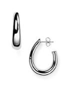 Sterling Silver J Hoop Earrings - 100% Exclusive