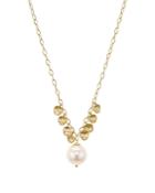 Nadri Freshwater Pearl Pendant Necklace In 18k Yellow Gold-plated Sterling Silver, 18