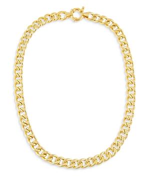 Adinas Jewels Miami Curb Chain Necklace, 14.5