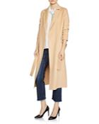 Maje Geode Double-faced Long Coat