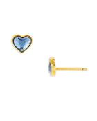Short & Suite Heart Stud Earrings