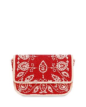 Staud Tommy Mini Beaded Chain Bag