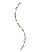 Nadri Liv Leaf Line Bracelet