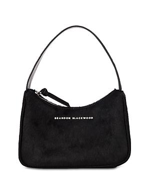 Brandon Blackwood Syl Calf Hair Crescent Tote