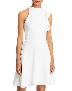 Black Halo Pabla Ruffled A Line Dress