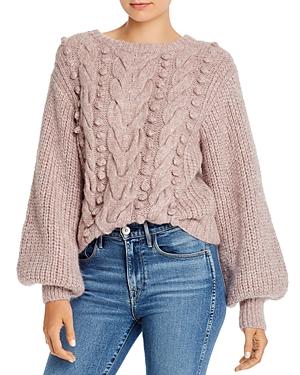 Eleven Six Charlotte Alpaca-blend Mixed-knit Sweater
