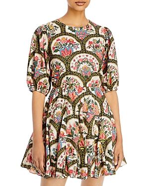Rhode Molly Lace Up Back Dress