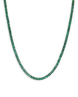 Short & Suite Eternity Gem Tennis Necklace, 16