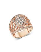 Bloomingdale's Diamond Statement Ring In Rose Gold, 1.45 Ct. T.w. - 100% Exclusive