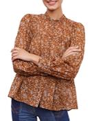 Gerard Darel Callie Floral Print Blouse