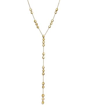 Ippolita 18k Yellow Gold Onda Pebble And Chain Lariat Necklace, 22 - 100% Exclusive