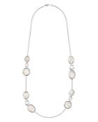 Ippolita Sterling Silver Ondine Clear Quartz & Mother-of-pearl Station Necklace, 38