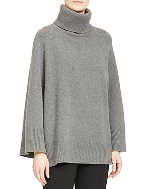 Theory Wool & Cashmere Turtleneck Sweater