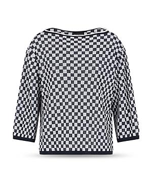 Emporio Armani Checkered Sweater