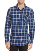 Jachs Ny Flannel Regular Fit Button-down Shirt - 100% Exclusive
