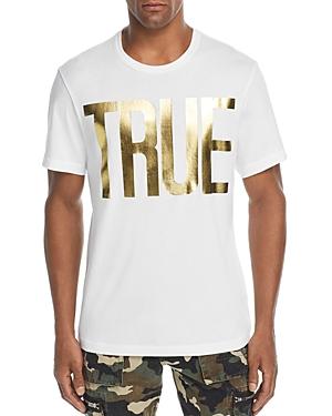 Dupe True Religion Gold Foil Logo Tee