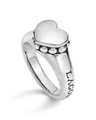 Lagos Sterling Silver Beloved Smooth Heart Ring