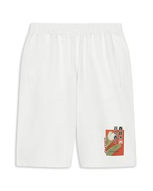 Kenzo Cotton Printed Regular Fit Shorts