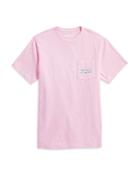 Vineyard Vines Boat Dock Cotton Logo Graphic Pocket Tee