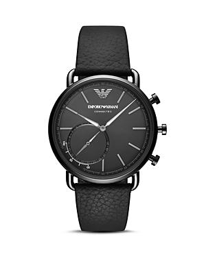 Emporio Armani Black Touchscreen Smartwatch, 43mm