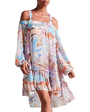 Ted Baker Junyper Off-the-shoulder Swim Cover-up
