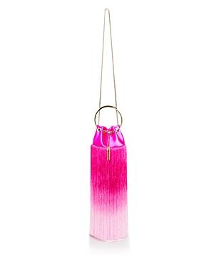 Jimmy Choo Bon Bon Small Fringed Bucket Bag