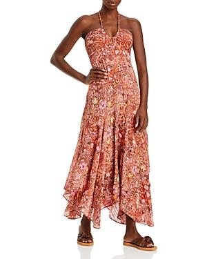 A.l.c. Amina Printed Halter Dress