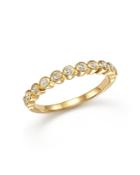 Diamond Band Ring In 14k Yellow Gold, .20 Ct. T.w.