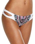 Lucky Brand Desert Dancer Reversible Cutout Bikini Bottom