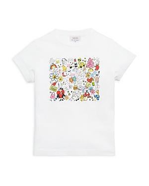 Bloomie's X But Like Maybe? Girls' Doodle Tee, Big Kid - 100% Exclusive