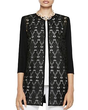 Misook Lace Knit Jacket