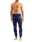 Polo Ralph Lauren Cotton Waffle Knit Camouflage Logo Print Joggers