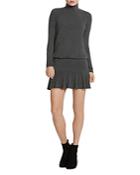 Bailey 44 Anastasia Drop-waist Sweater Dress