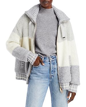 Herno Striped Knit Jacket