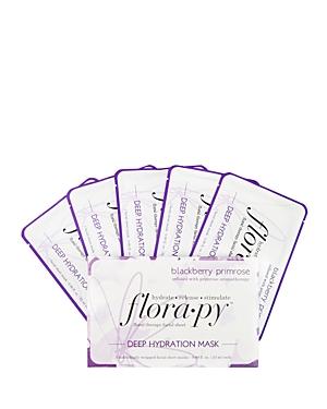 Florapy Blackberry Primrose Deep Hydration Floral Therapy Masks, Set Of 5