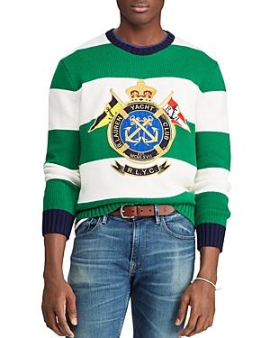 Polo Ralph Lauren Striped Patch Sweater